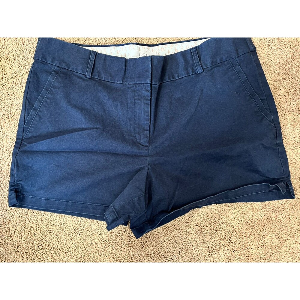 Womens LOFT Blue Shorts w/ 4" inseam - Size 14